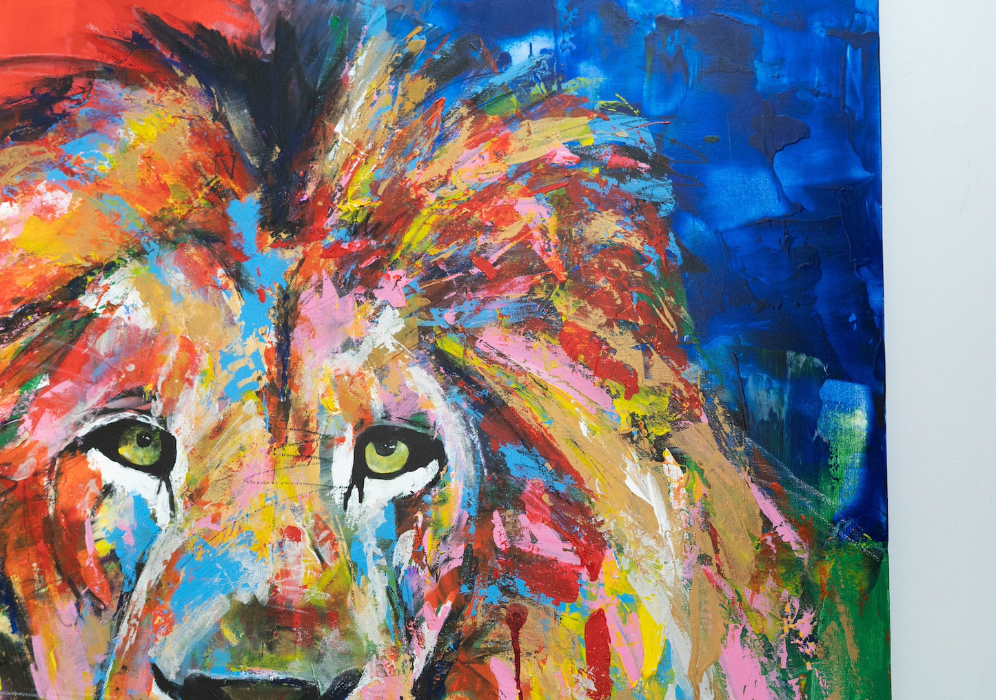 LION contemporary painting