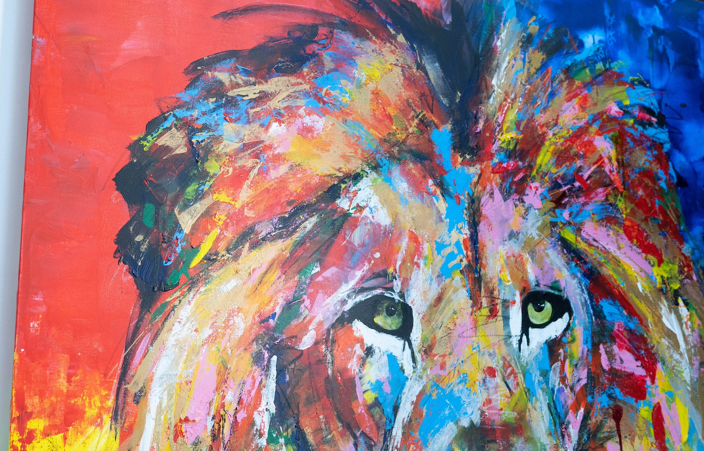 LION contemporary painting