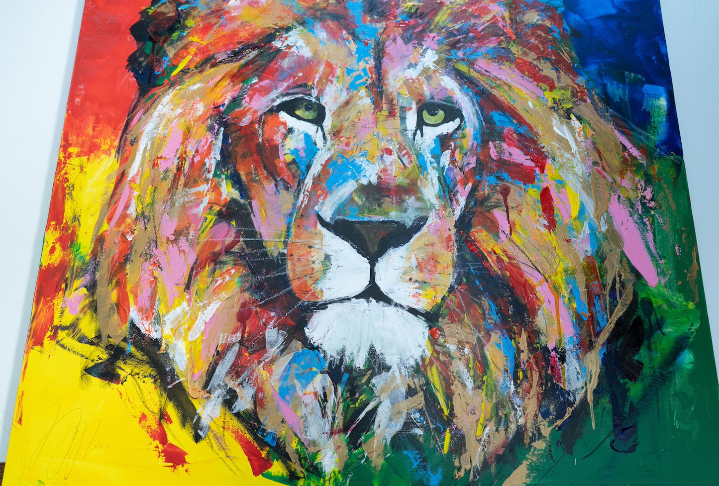 LION contemporary painting