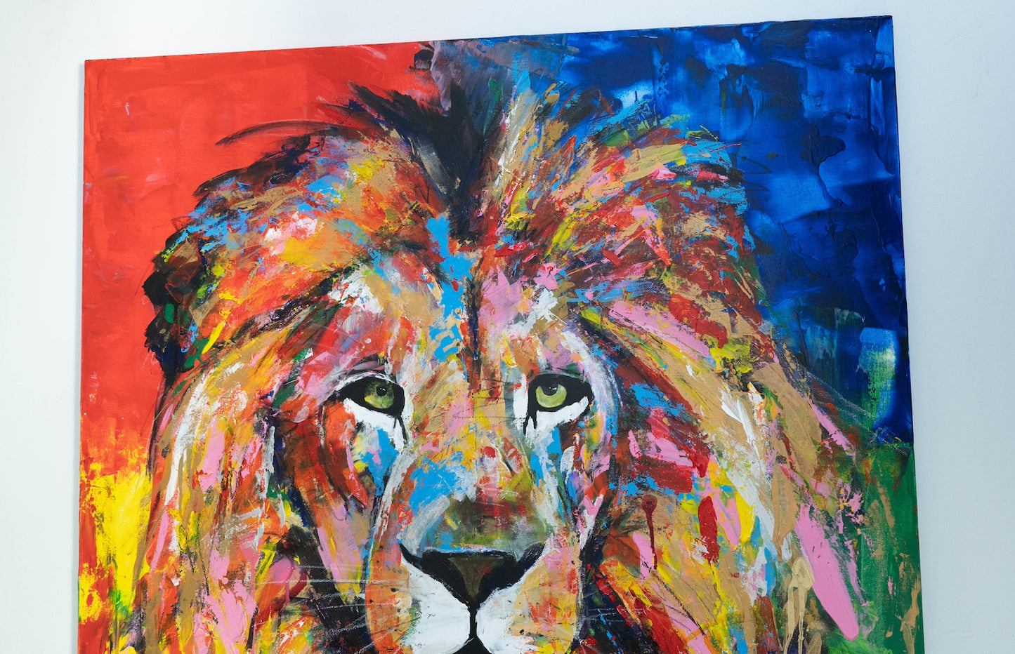 LION contemporary painting