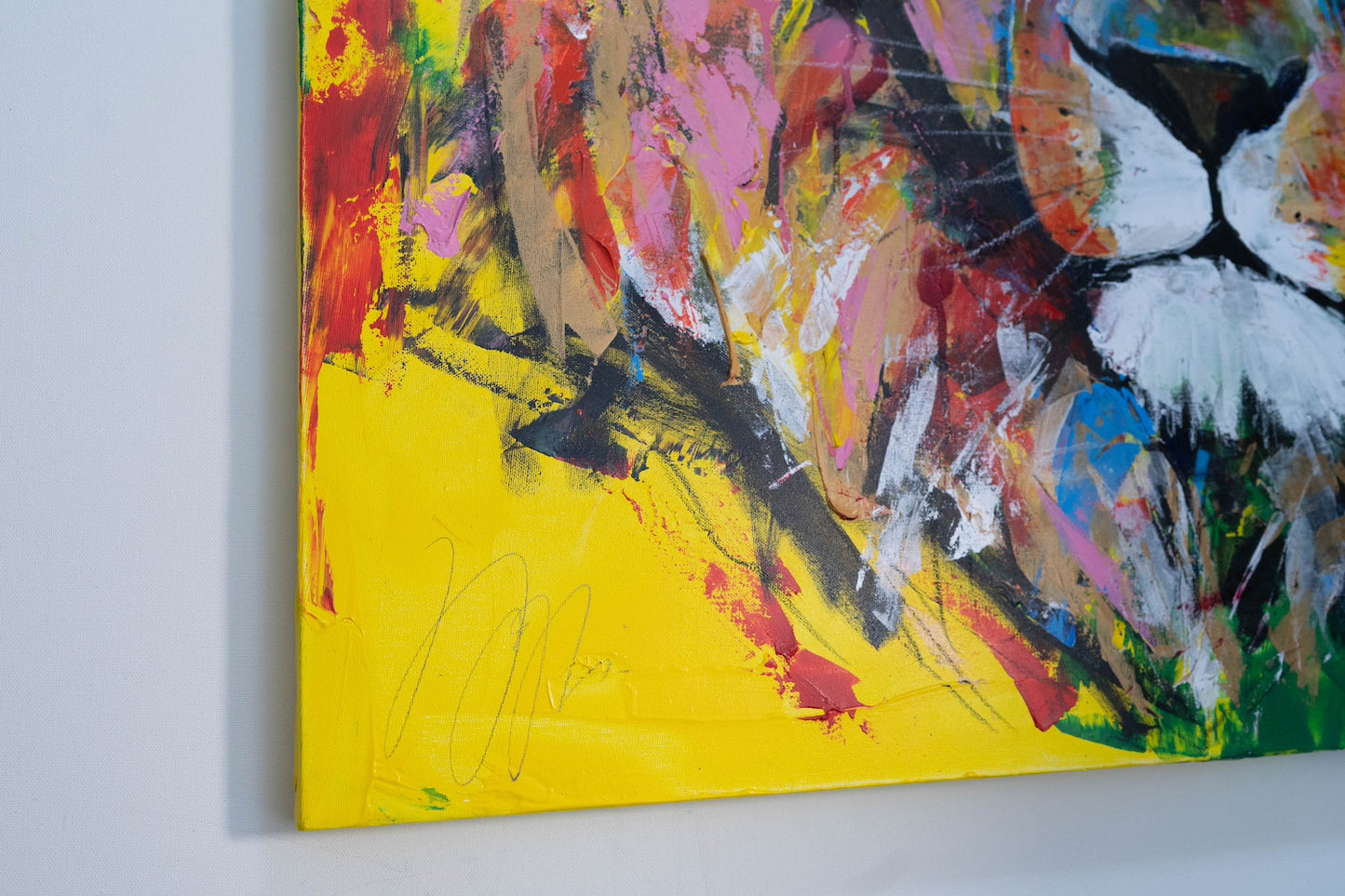LION contemporary painting