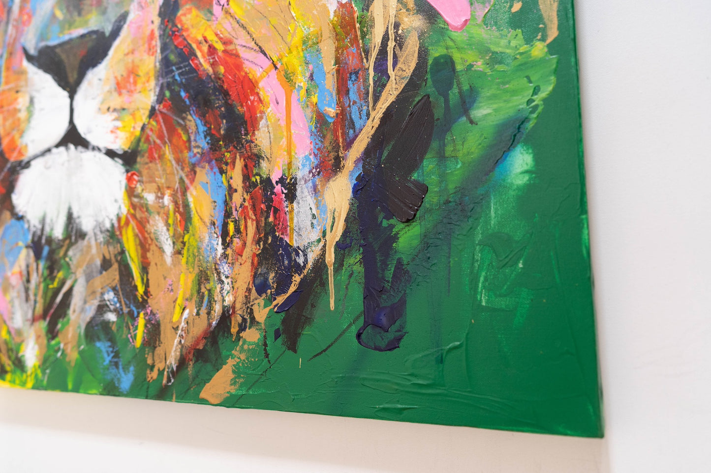LION contemporary painting