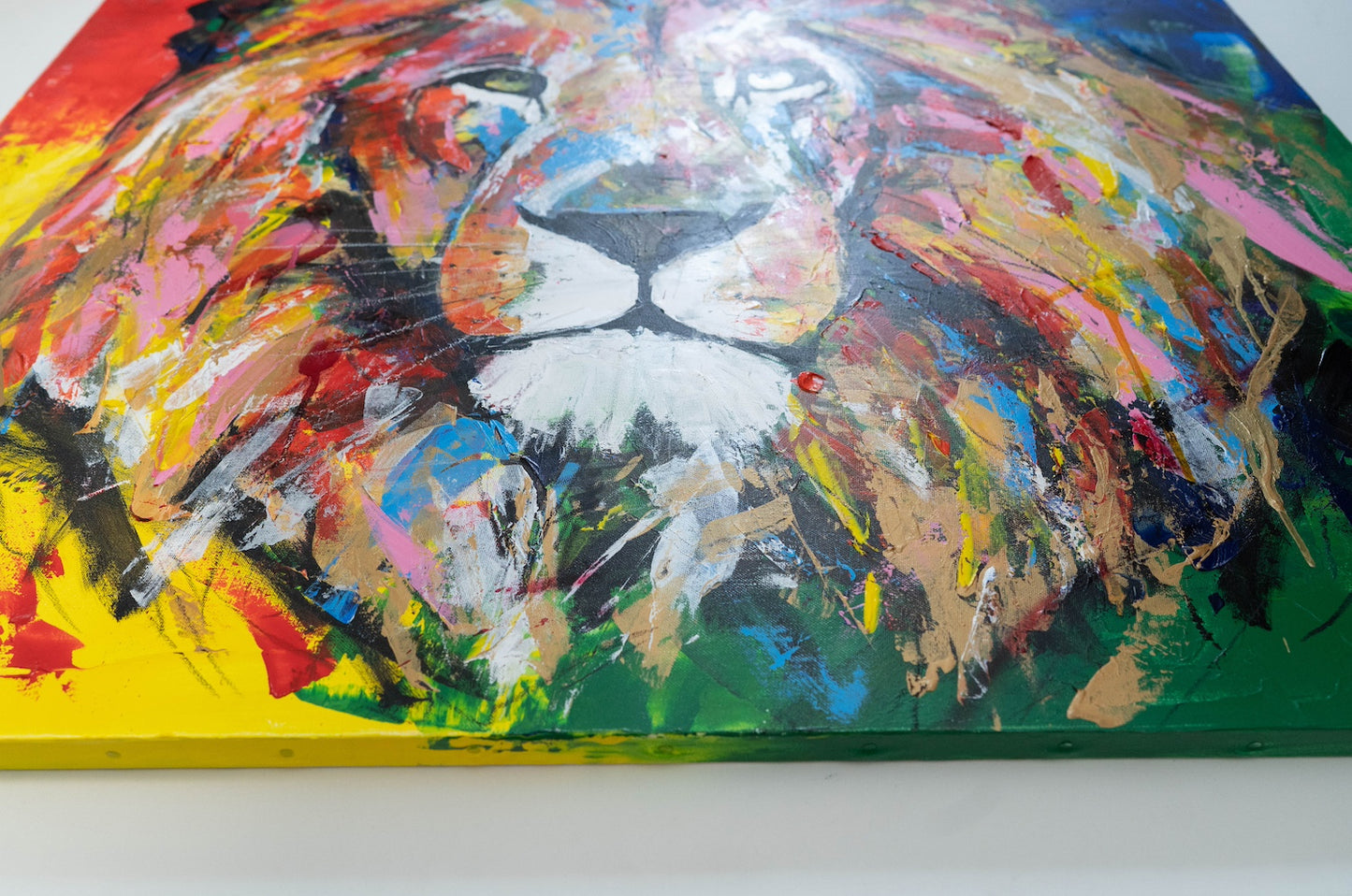 LION contemporary painting