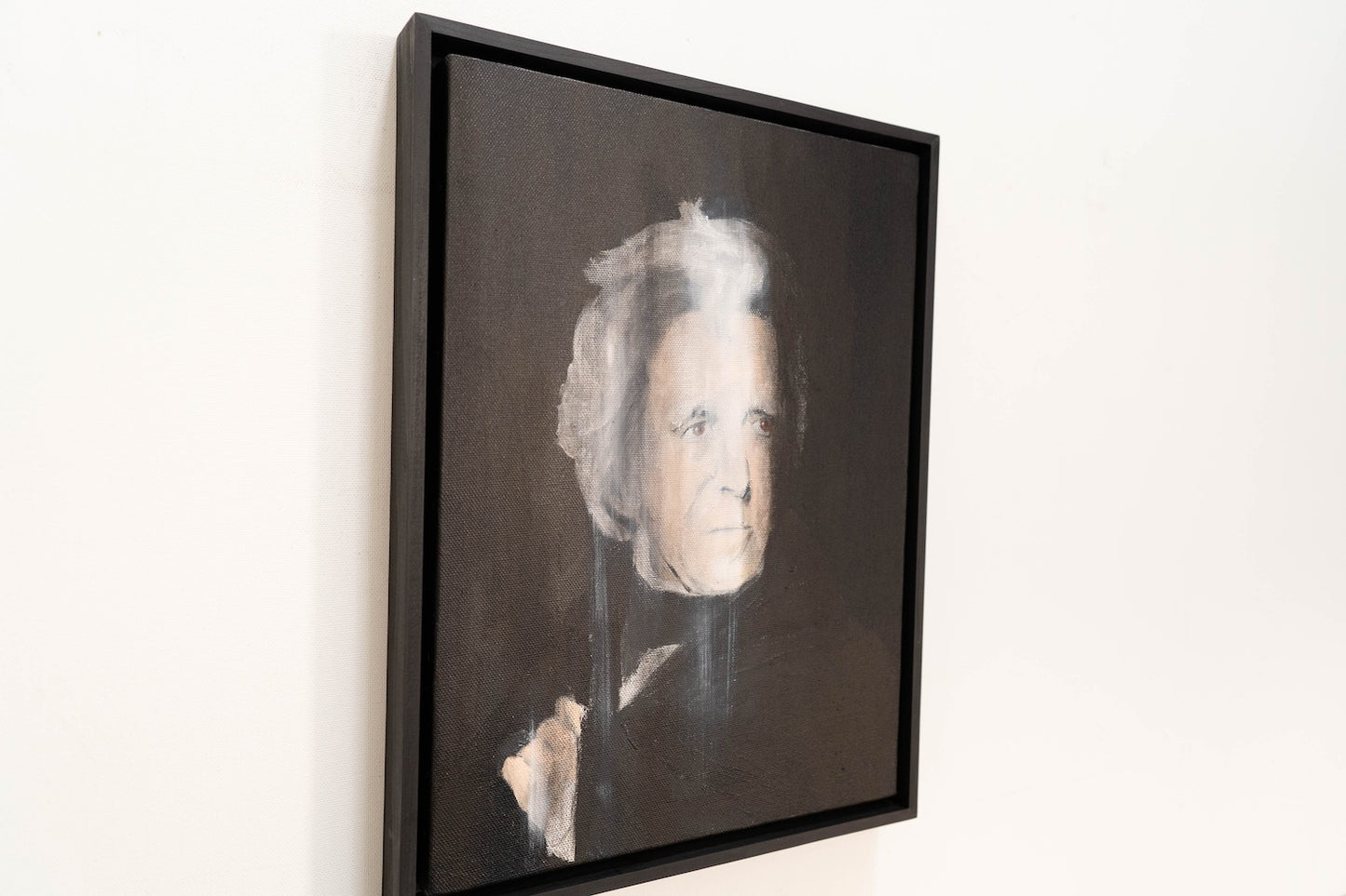 Portrait work UNTITLED (Andrew Jackson) contemporary painting
