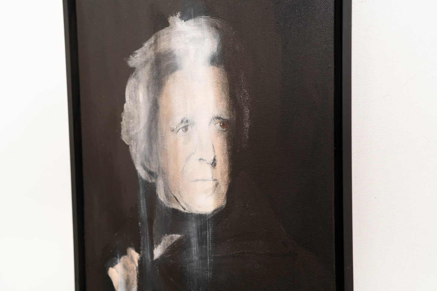 Portrait work UNTITLED (Andrew Jackson) contemporary painting