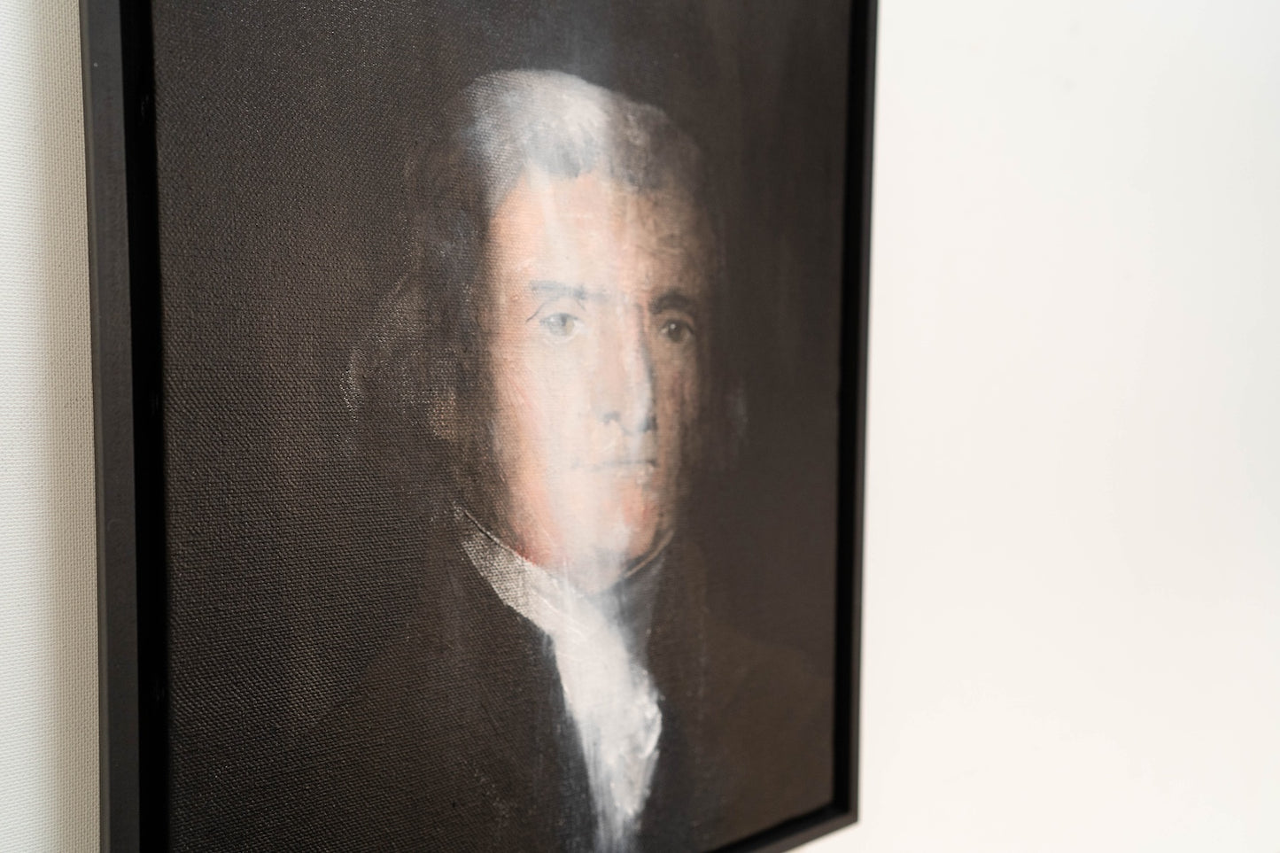 UNTITLED Portrait work (Thomas Jefferson) contemporary painting