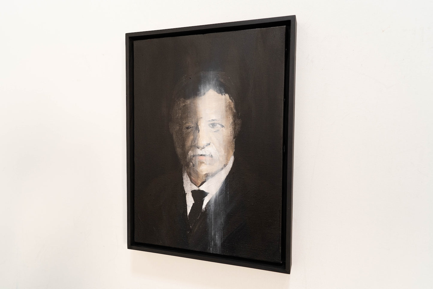 UNTITLED Portrait work (Theodore Roosevelt) contemporary painting