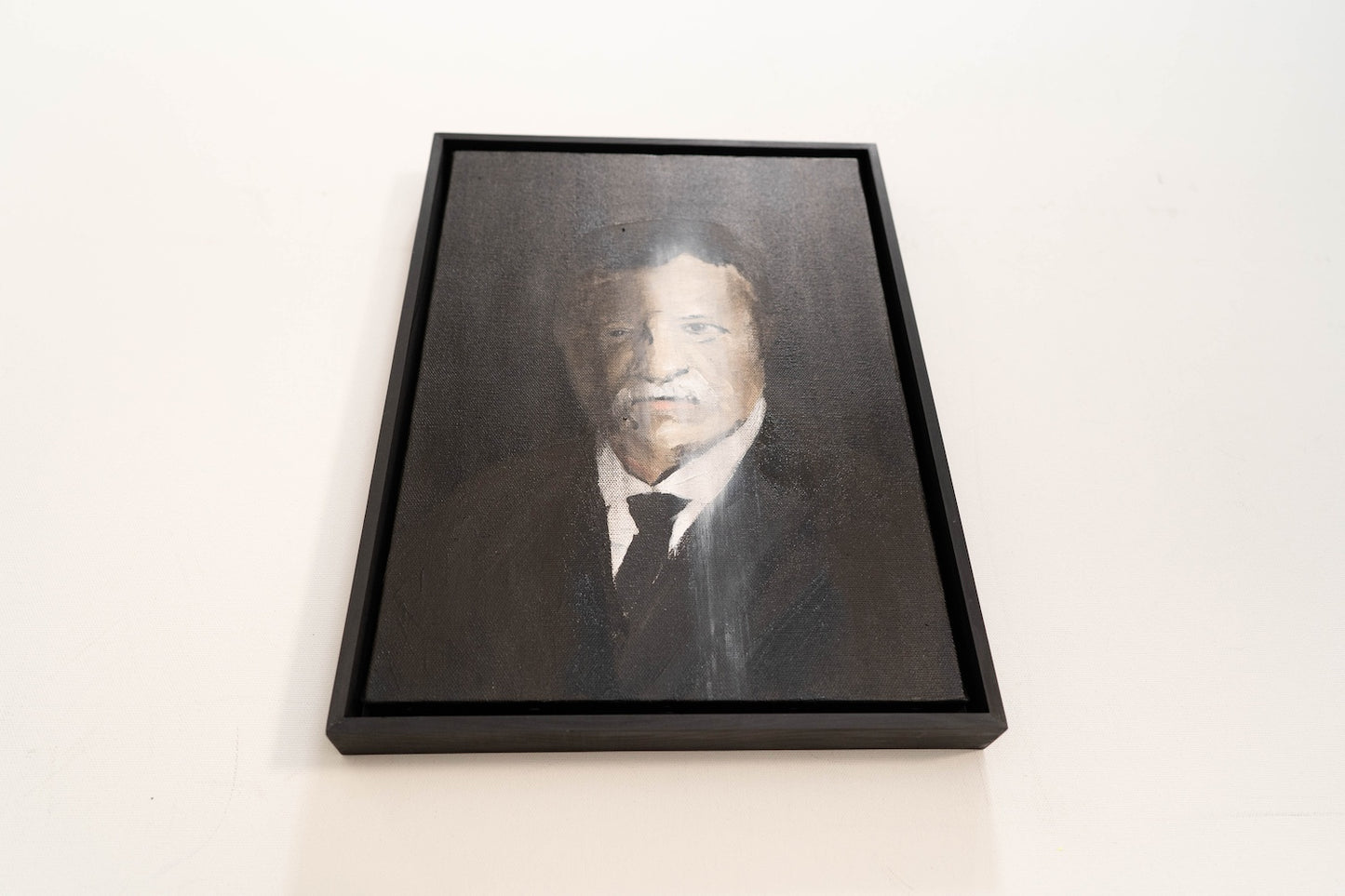 UNTITLED Portrait work (Theodore Roosevelt) contemporary painting