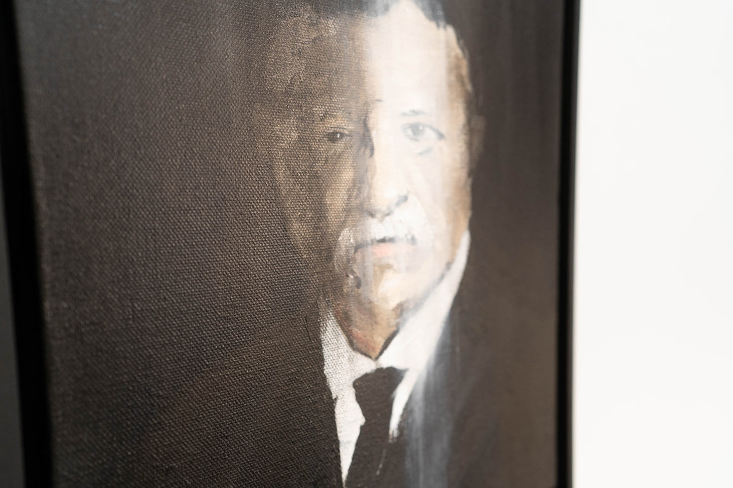 UNTITLED Portrait work (Theodore Roosevelt) contemporary painting