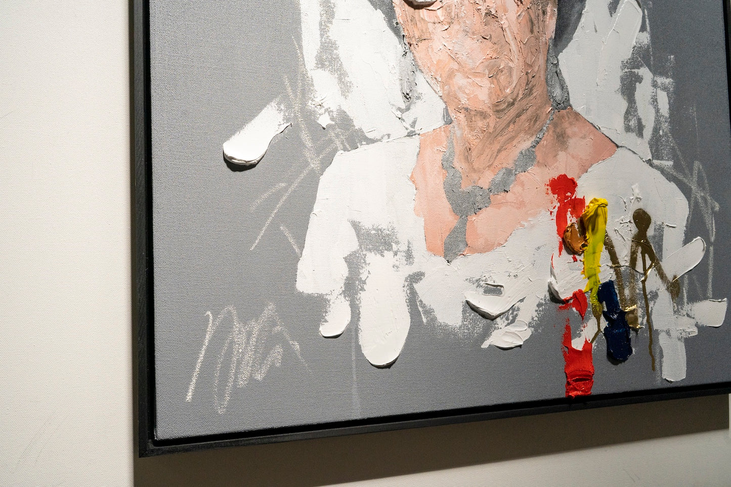 UNTITLED Portrait work (Elizabeth II) contemporary painting