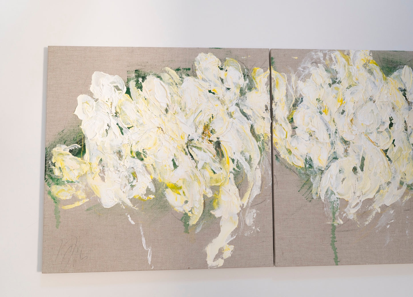 "Flowers" contemporary painting