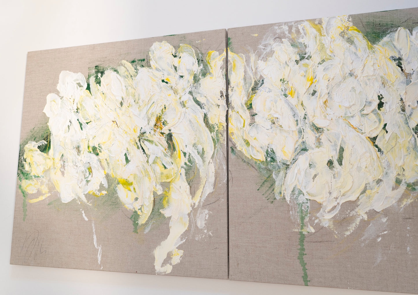 "Flowers" contemporary painting