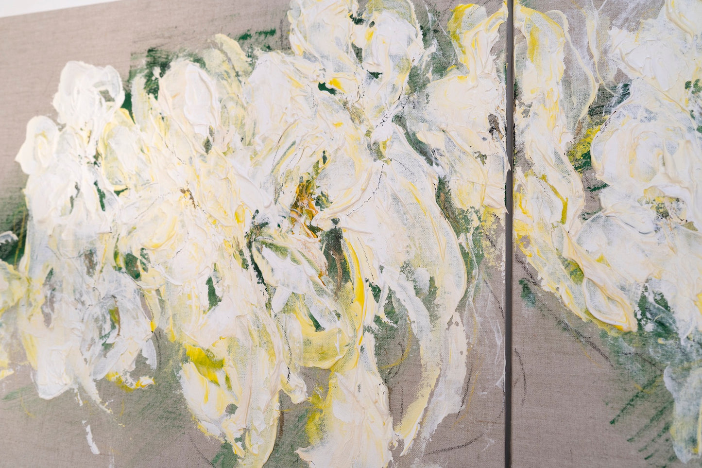 "Flowers" contemporary painting