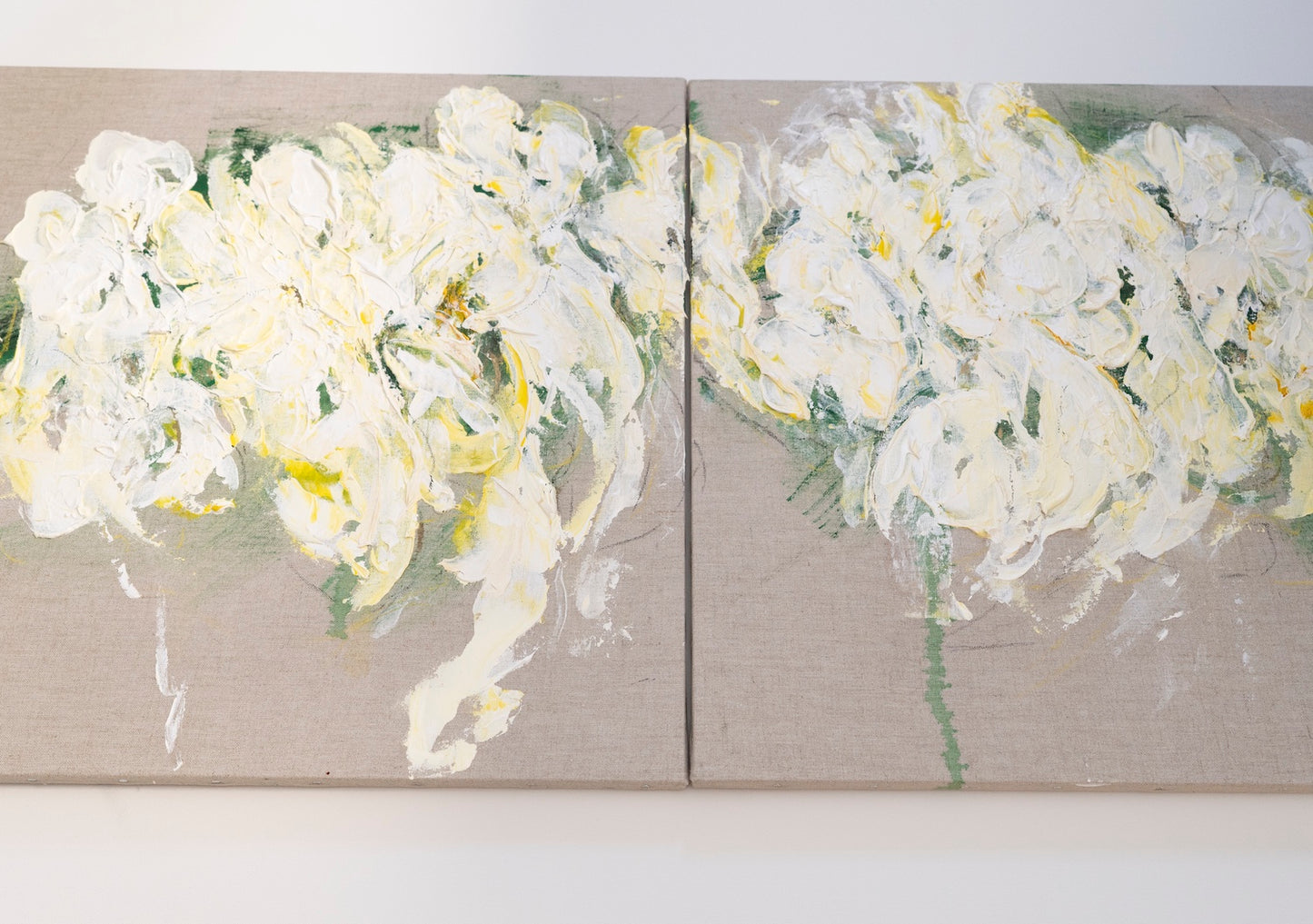 "Flowers" contemporary painting