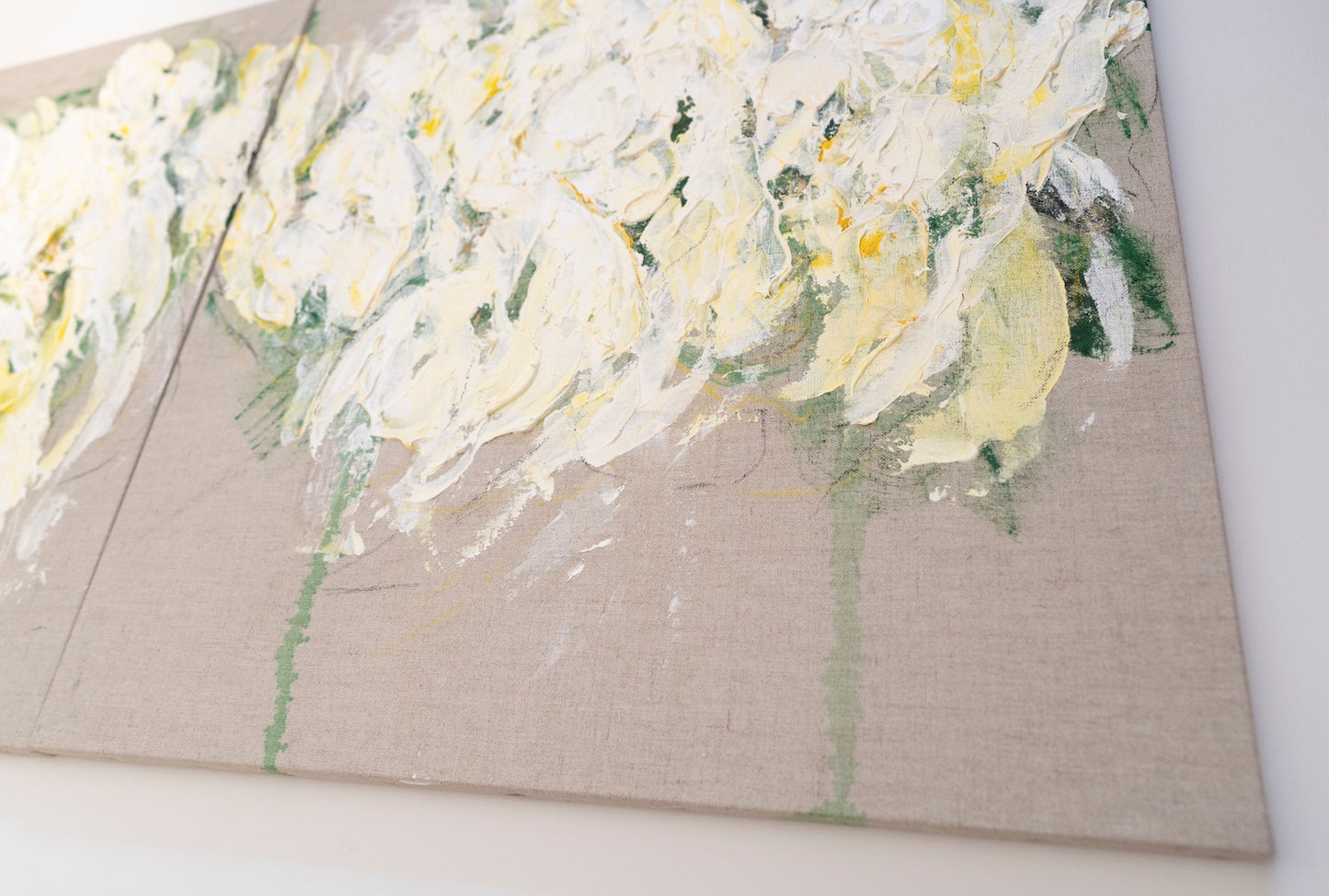 "Flowers" contemporary painting