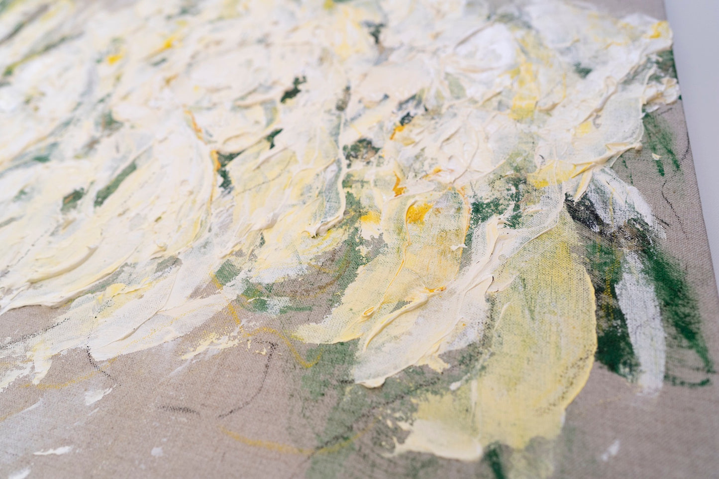"Flowers" contemporary painting
