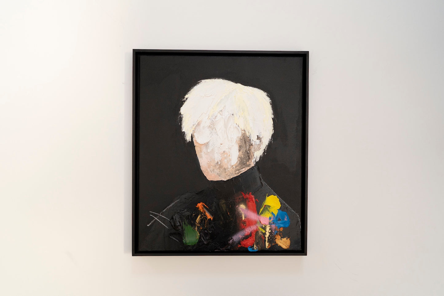 UNTITLED Portrait work (Andy Warhol) contemporary painting