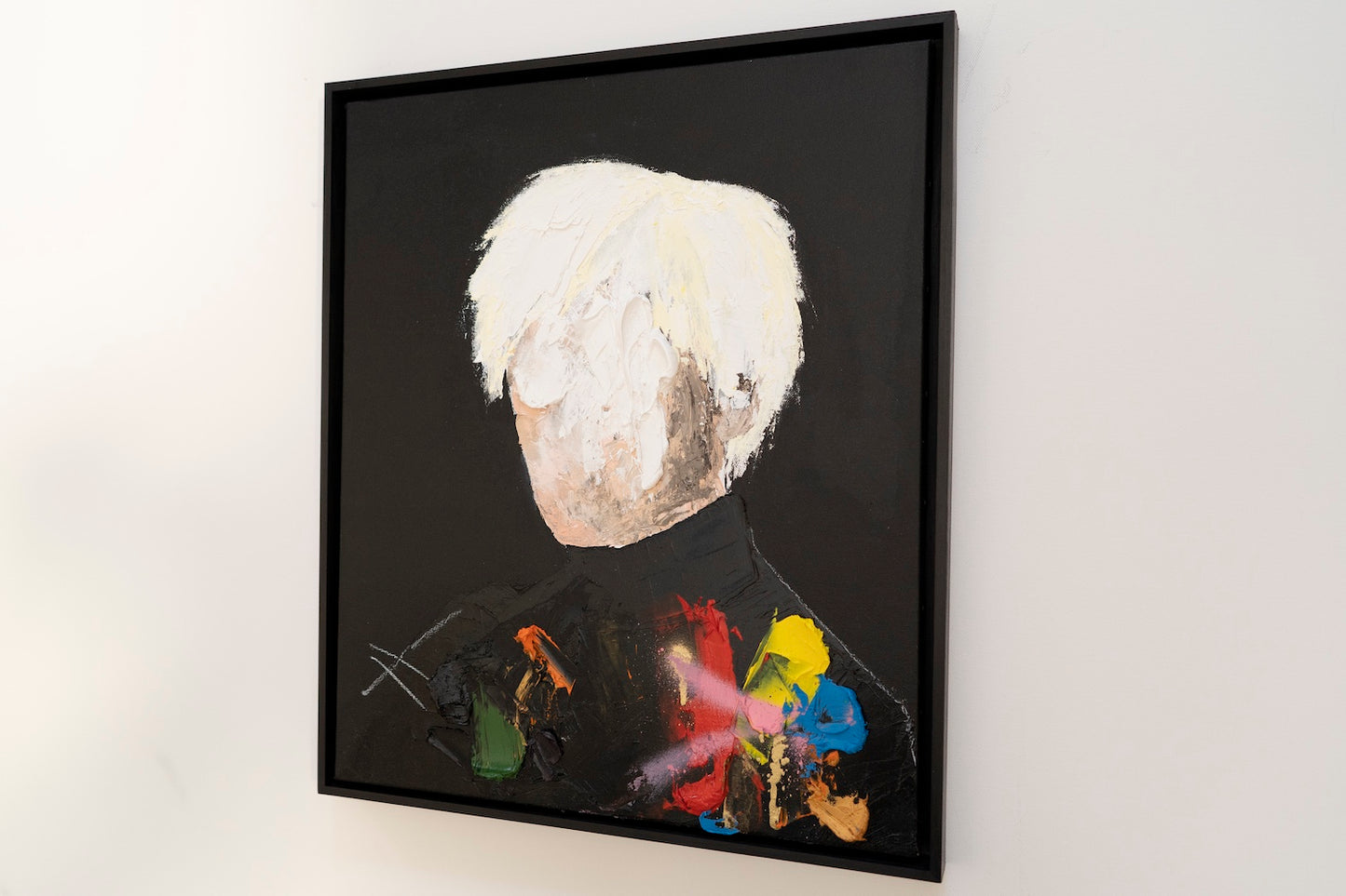 UNTITLED Portrait work (Andy Warhol) contemporary painting