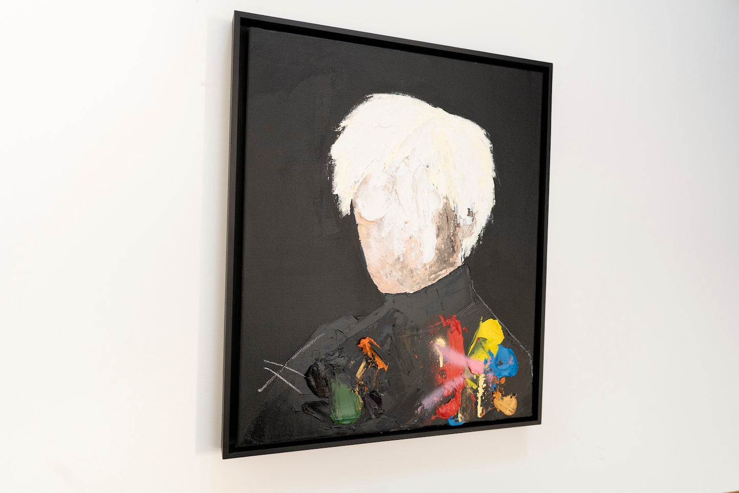 UNTITLED Portrait work (Andy Warhol) contemporary painting