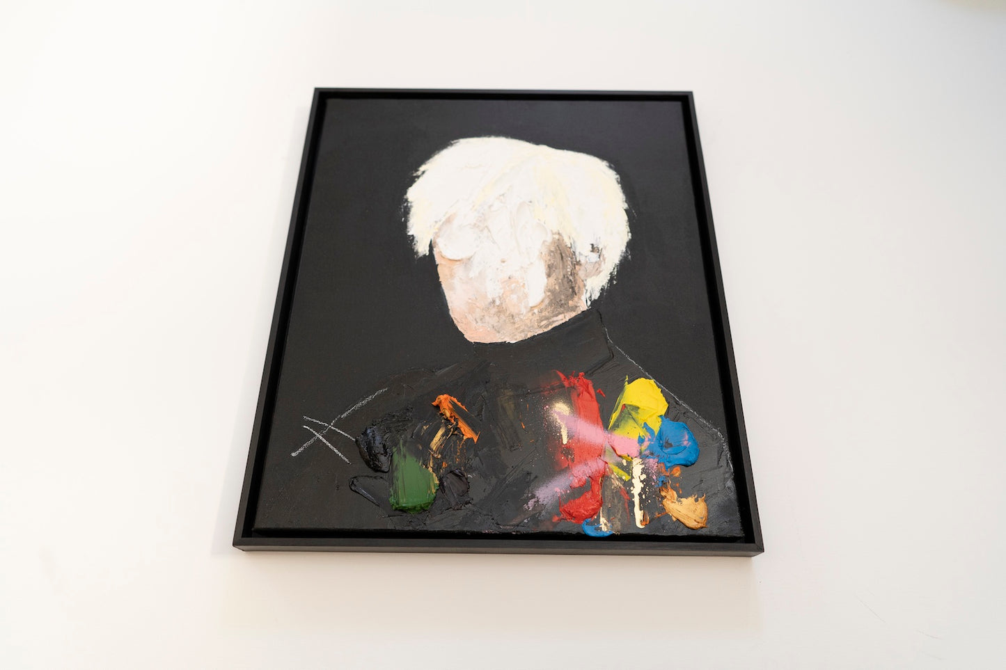 UNTITLED Portrait work (Andy Warhol) contemporary painting