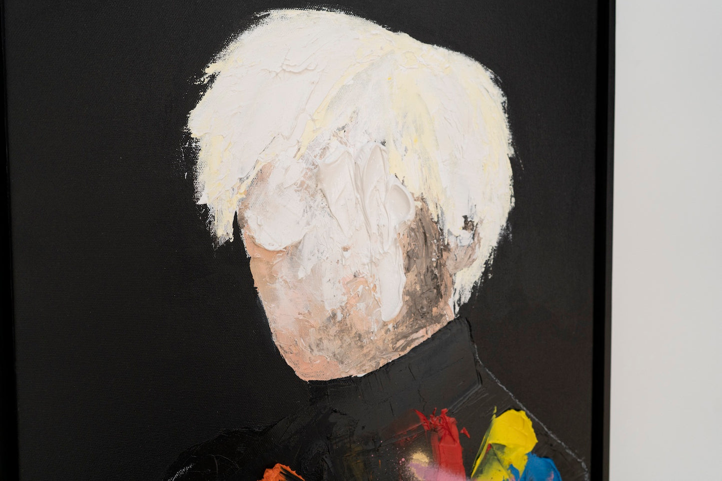 UNTITLED Portrait work (Andy Warhol) contemporary painting