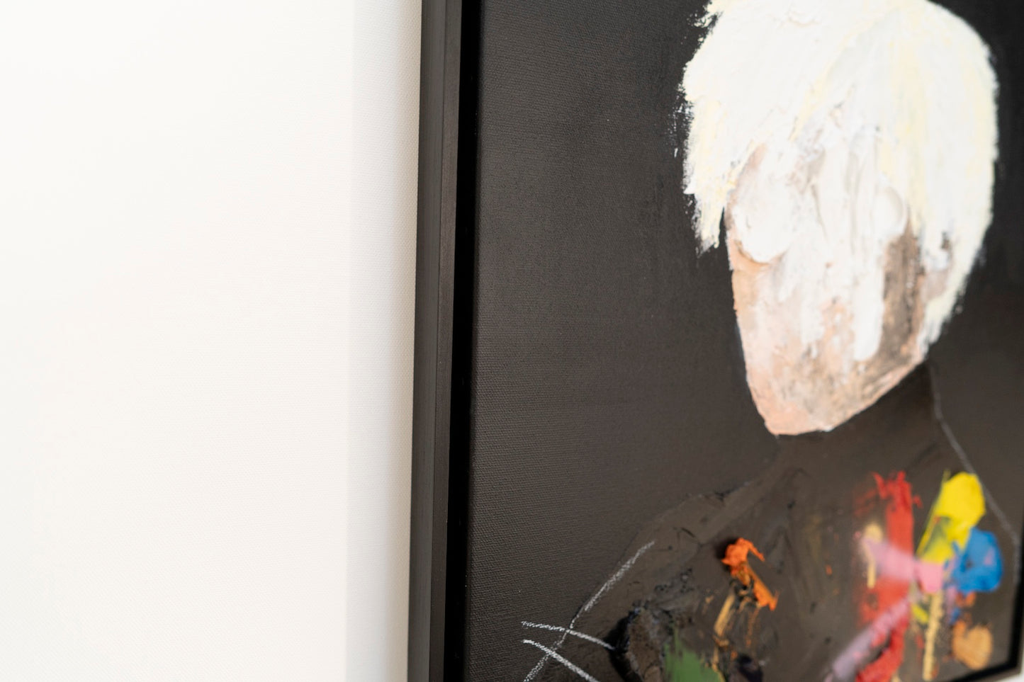 UNTITLED Portrait work (Andy Warhol) contemporary painting