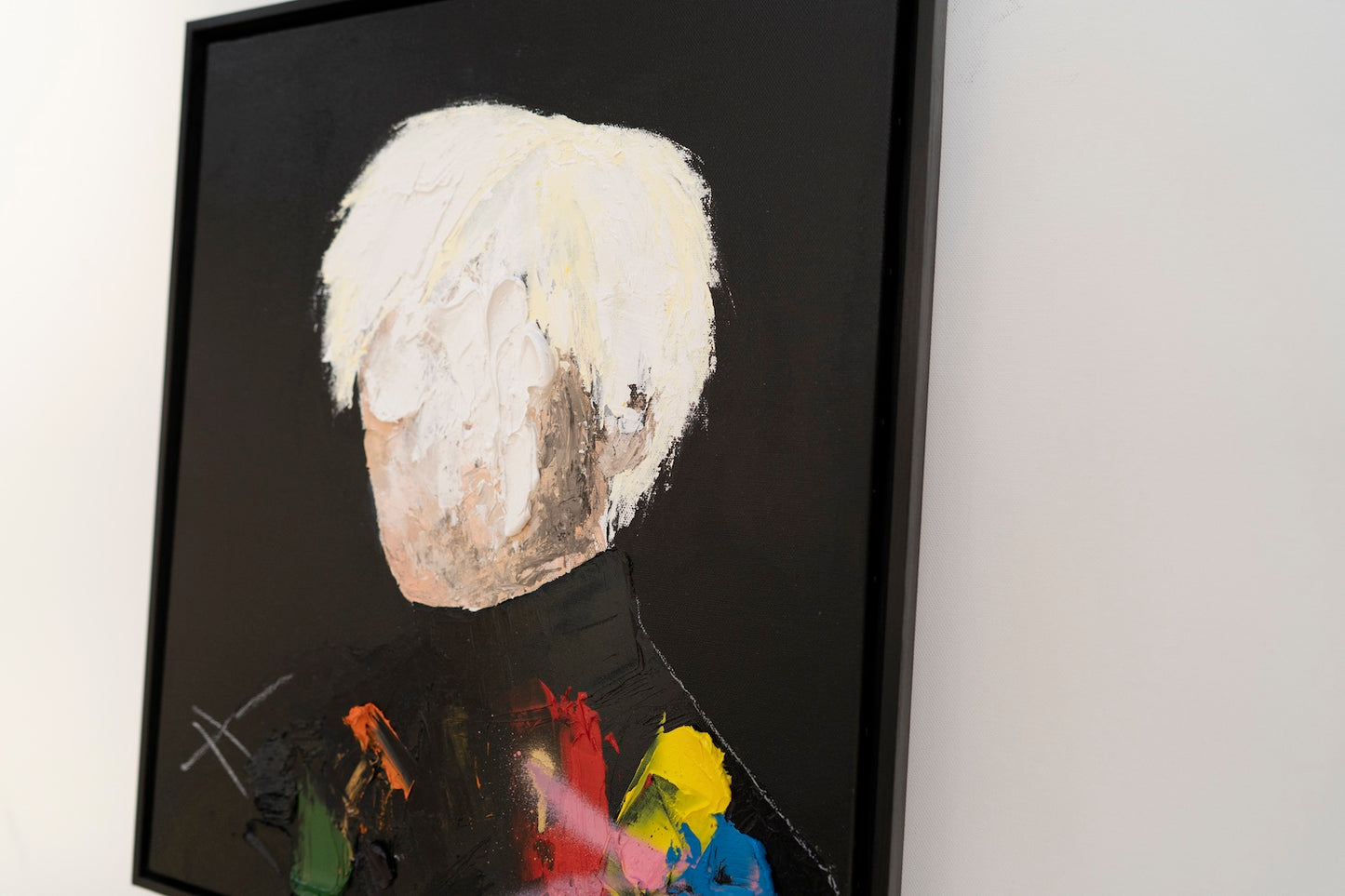 UNTITLED Portrait work (Andy Warhol) contemporary painting