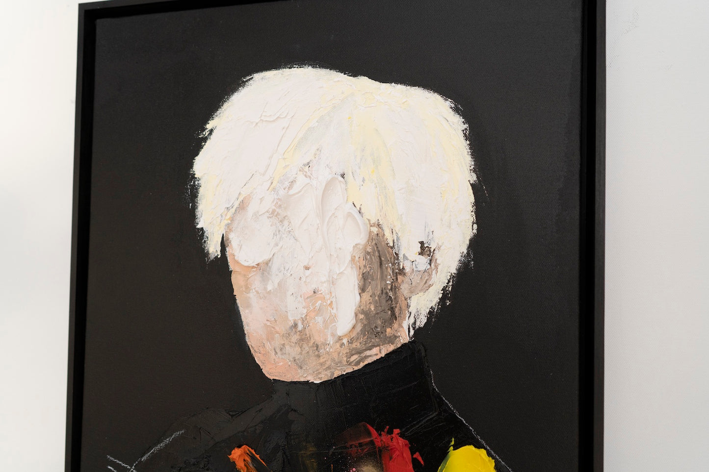UNTITLED Portrait work (Andy Warhol) contemporary painting