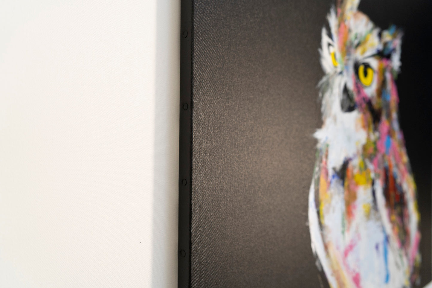 owl contemporary painting