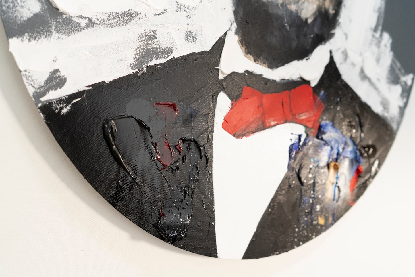 UNTITLED Portrait work (Abraham Lincoln) contemporary painting