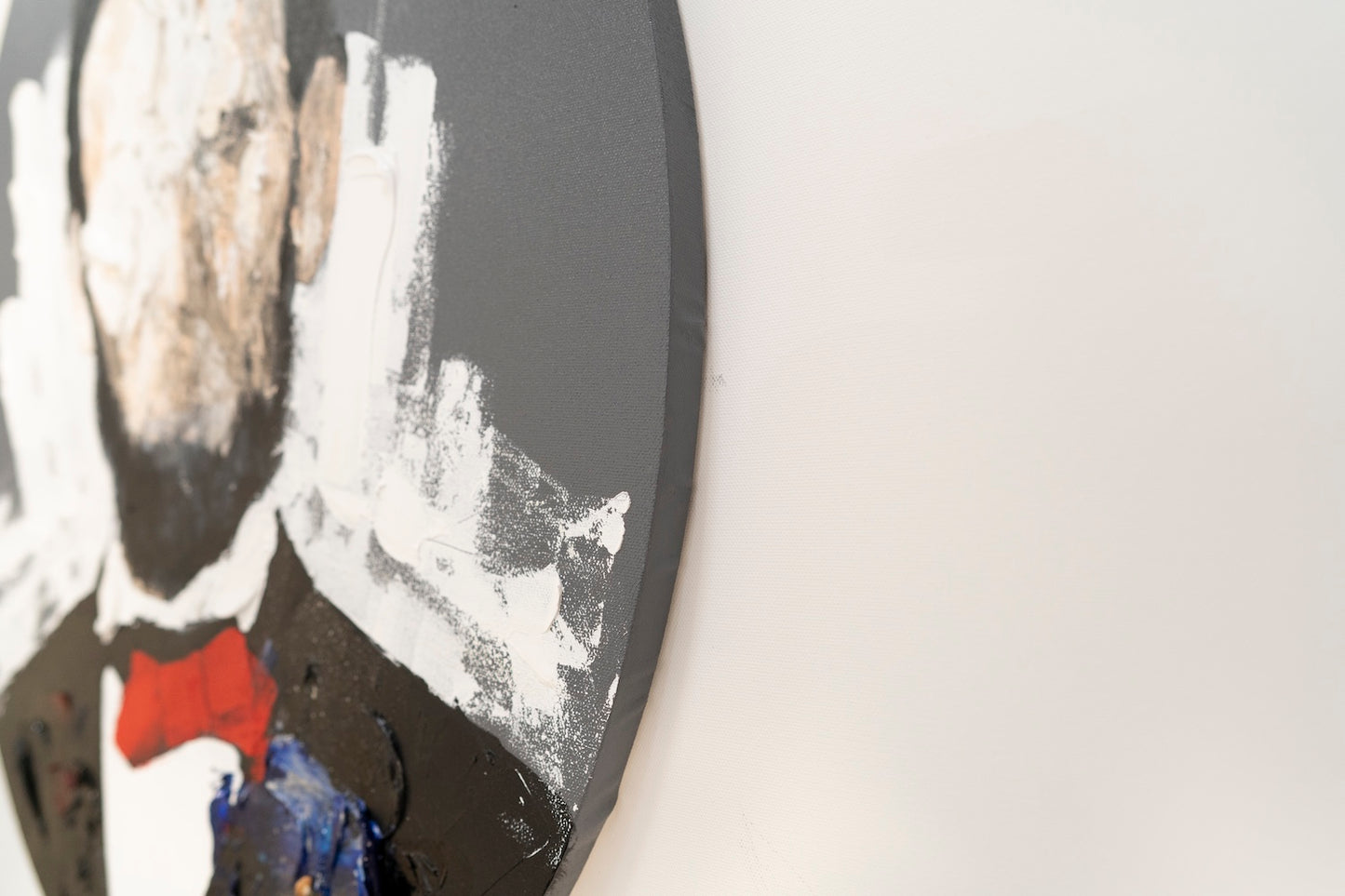 UNTITLED Portrait work (Abraham Lincoln) contemporary painting
