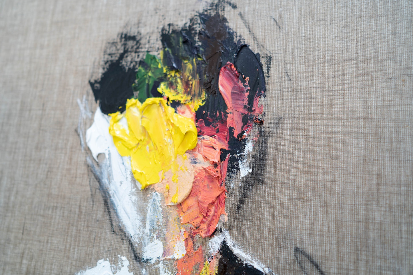 UNTITLED Portrait work painting