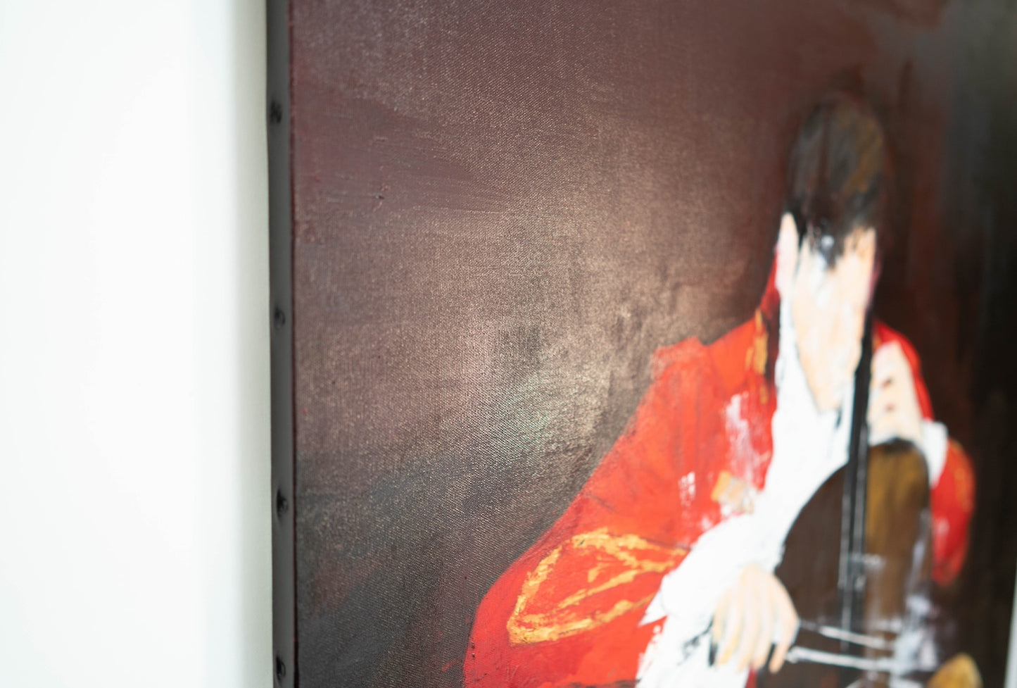 The Cellist contemporary painting