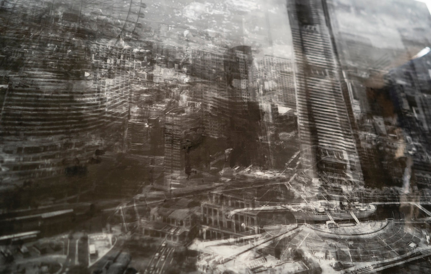Title of artwork "Yokohama" contemporary painting