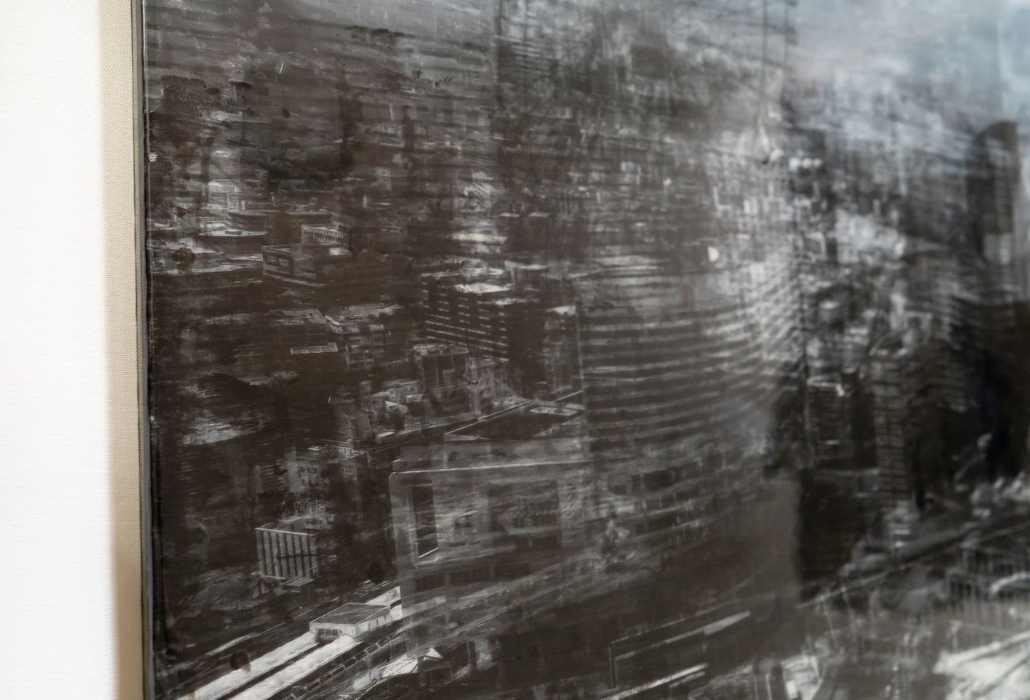 Title of artwork "Yokohama" contemporary painting