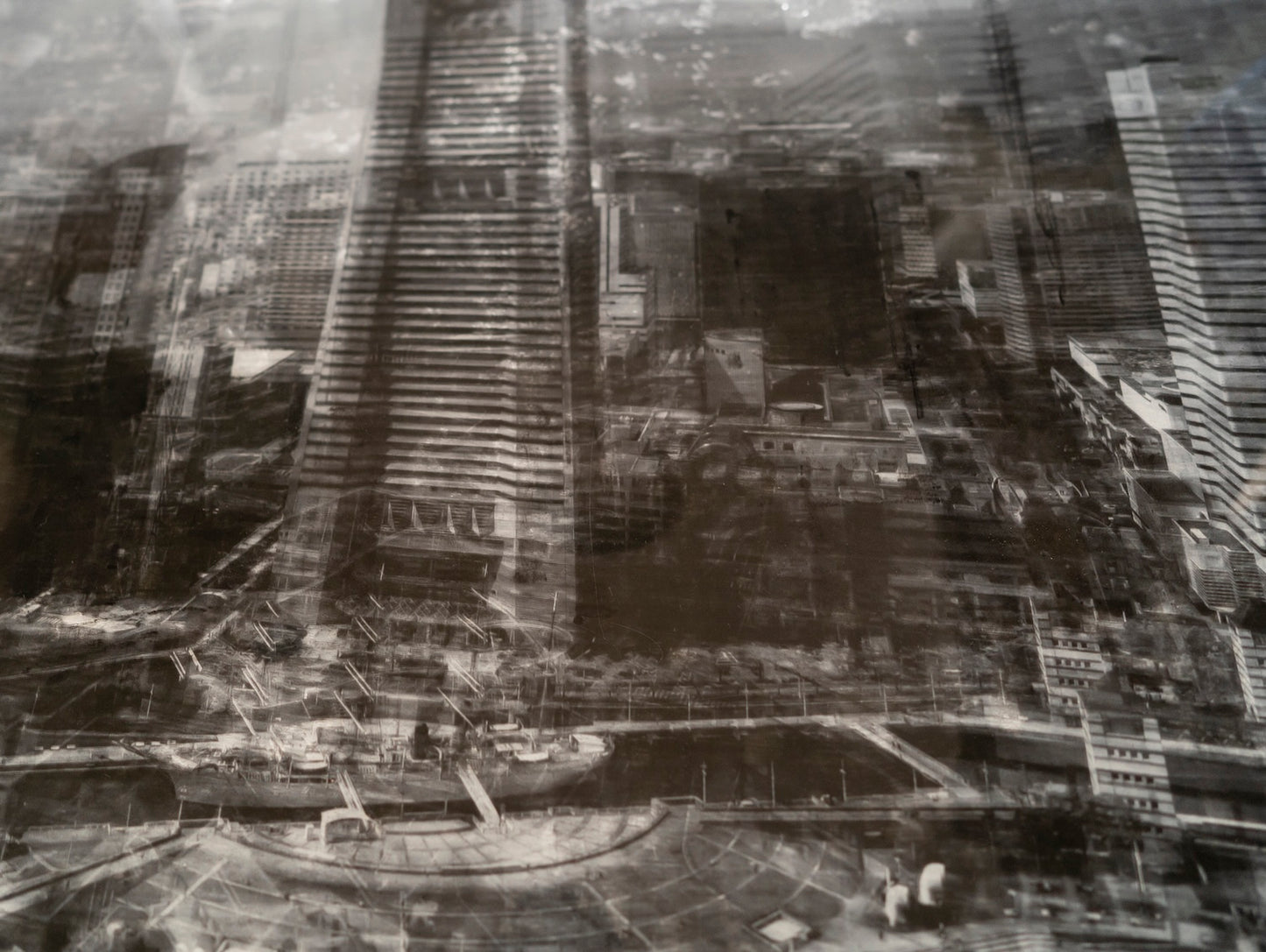 Title of artwork "Yokohama" contemporary painting