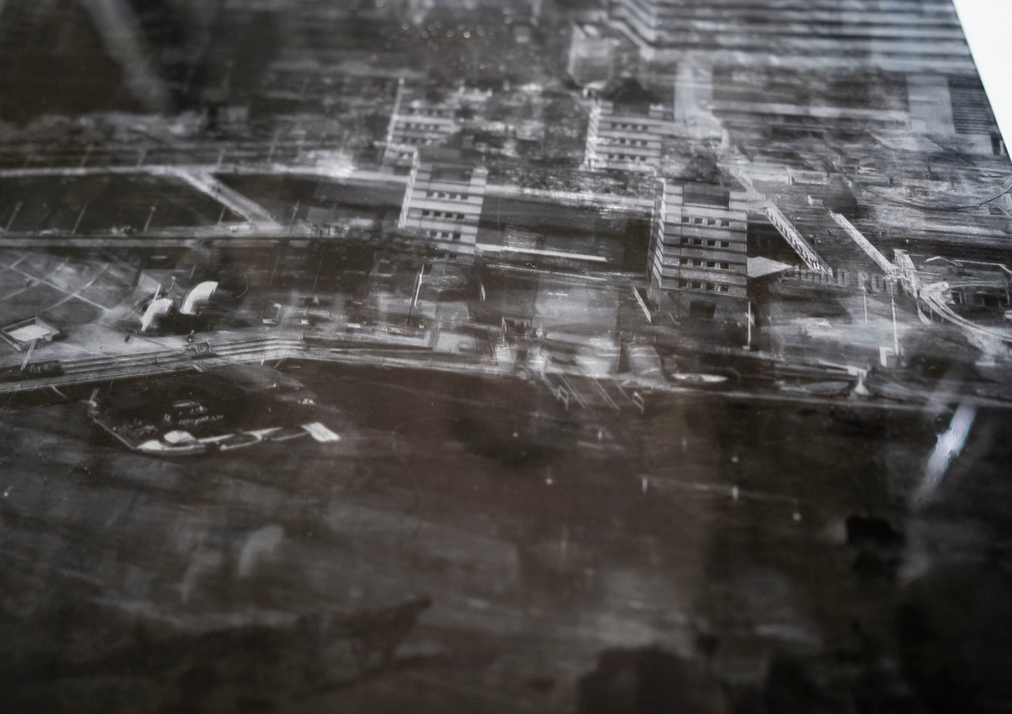 Title of artwork "Yokohama" contemporary painting