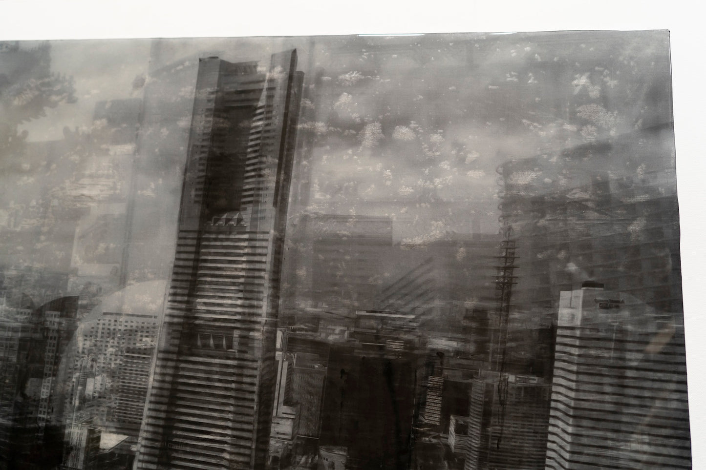 Title of artwork "Yokohama" contemporary painting