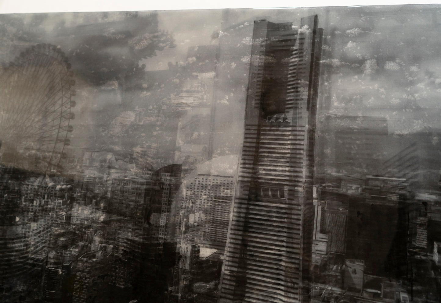 Title of artwork "Yokohama" contemporary painting