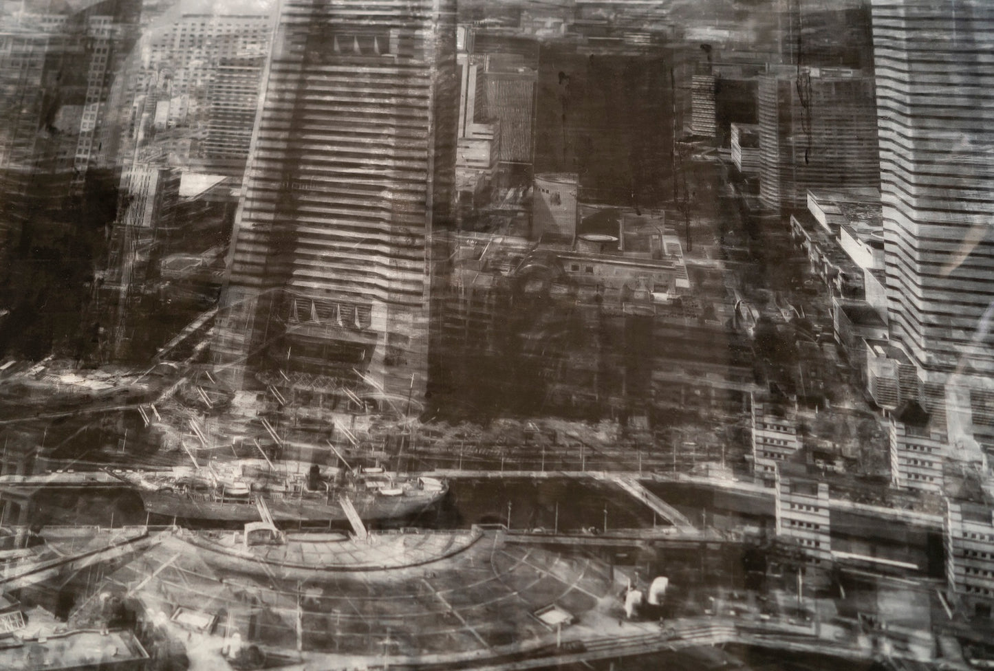 Title of artwork "Yokohama" contemporary painting