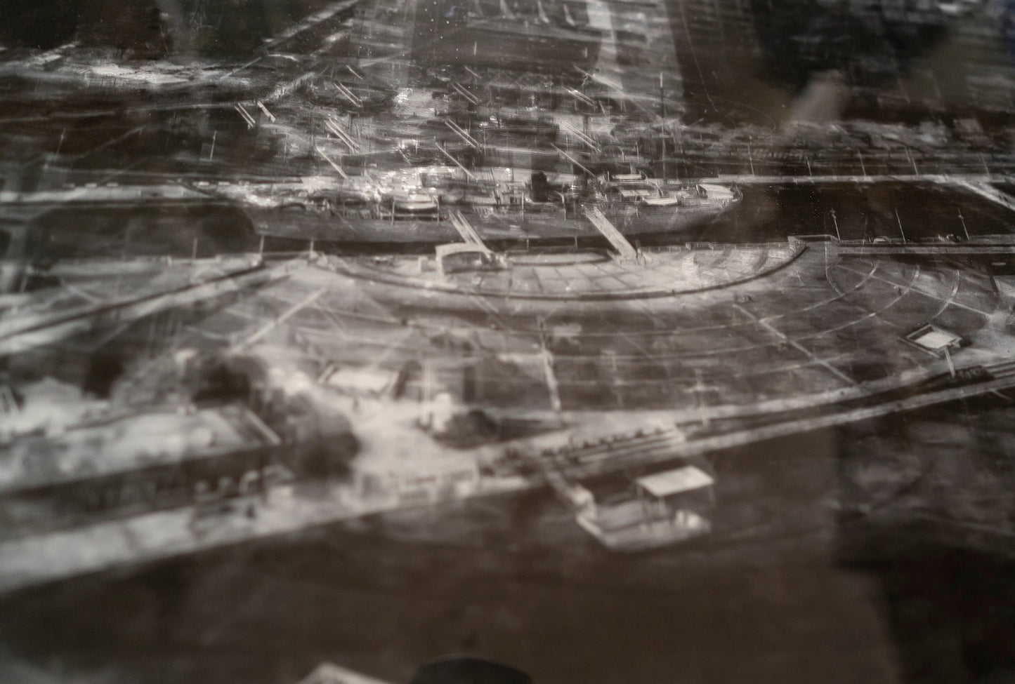 Title of artwork "Yokohama" contemporary painting