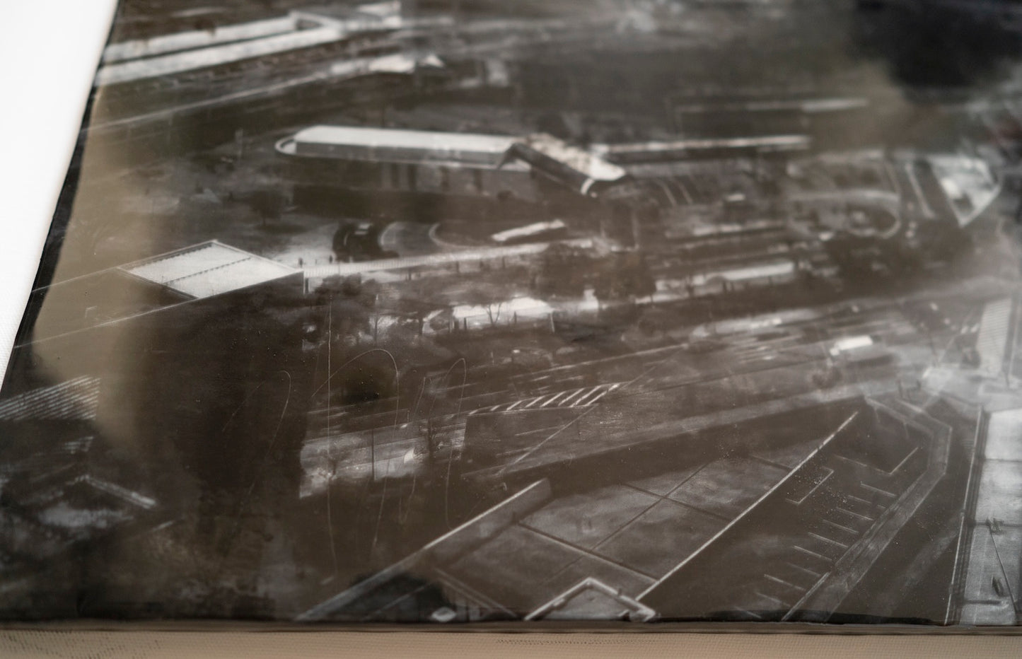 Title of artwork "Yokohama" contemporary painting