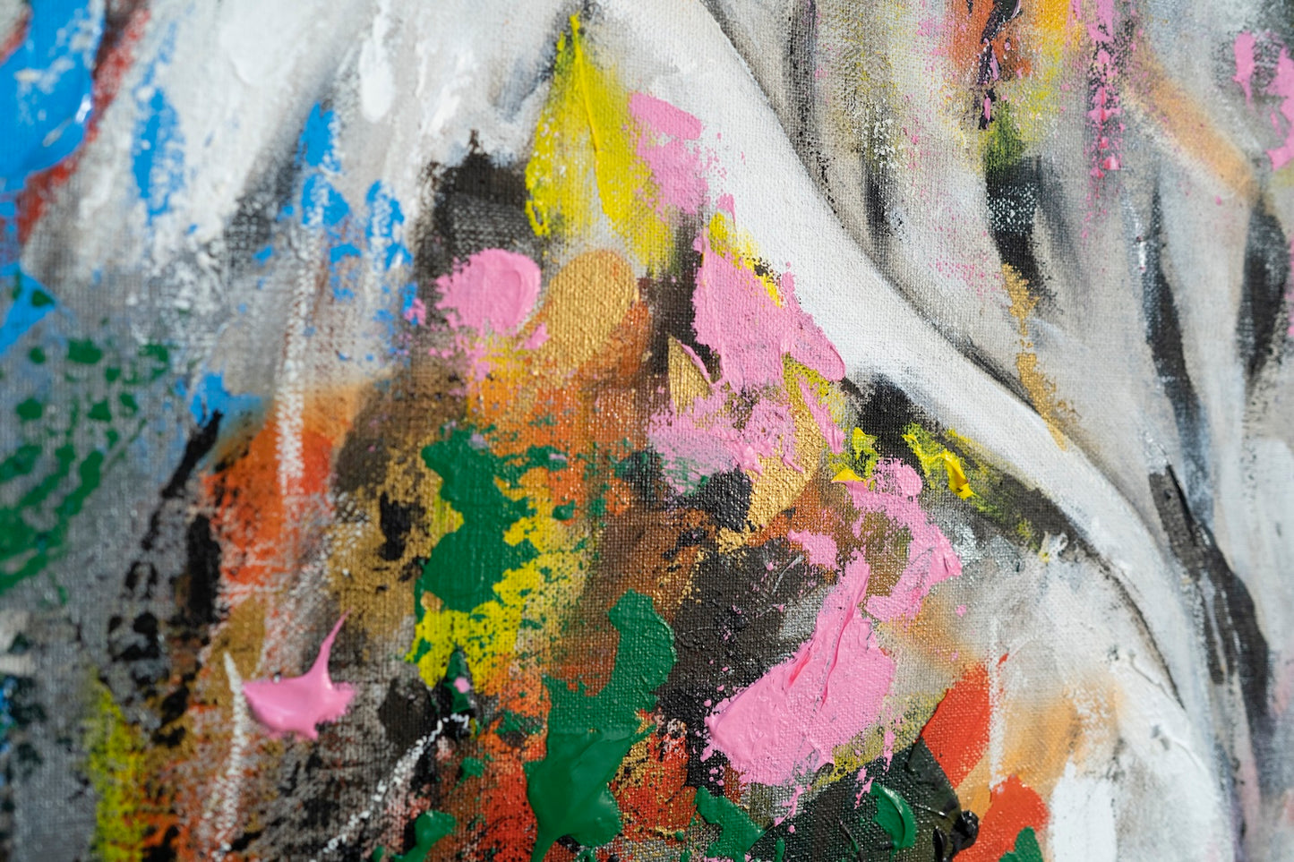 Title of artwork "Owl" contemporary painting