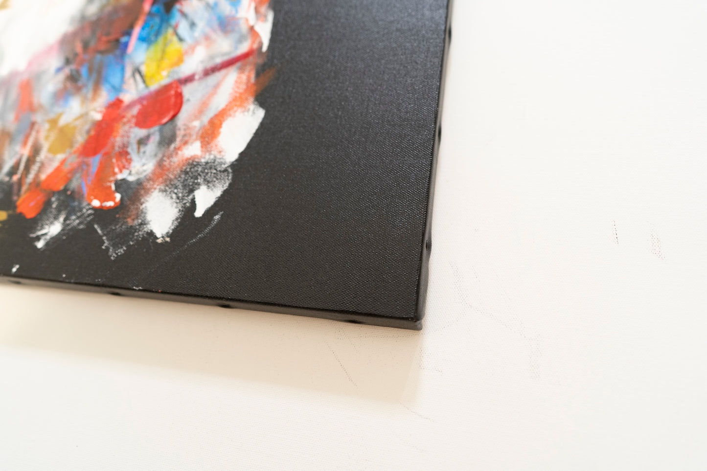 Title of artwork "Wolf" contemporary painting