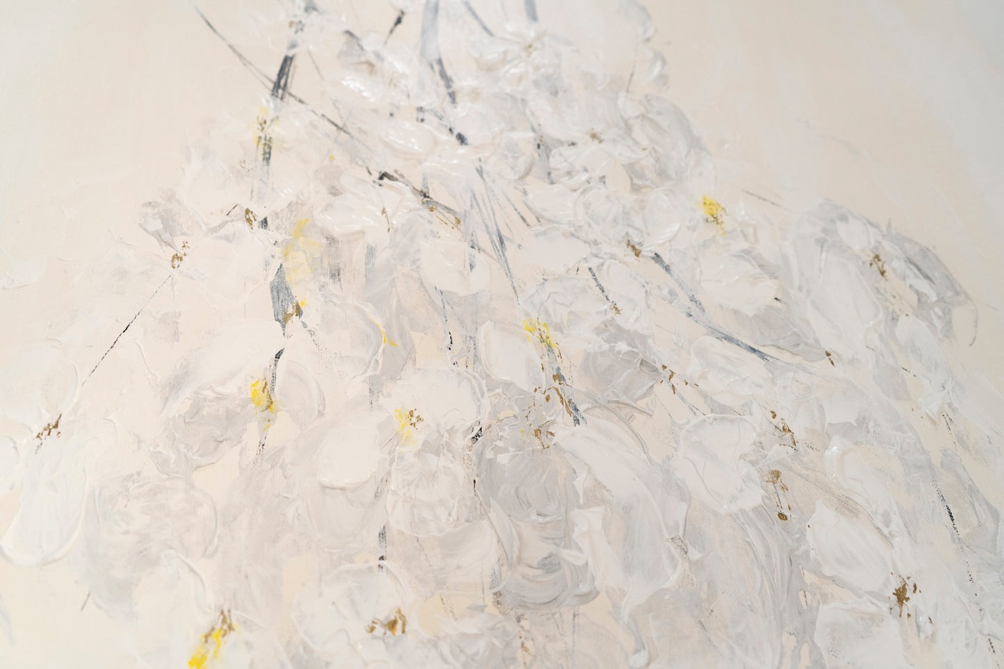 Flowers contemporary painting art