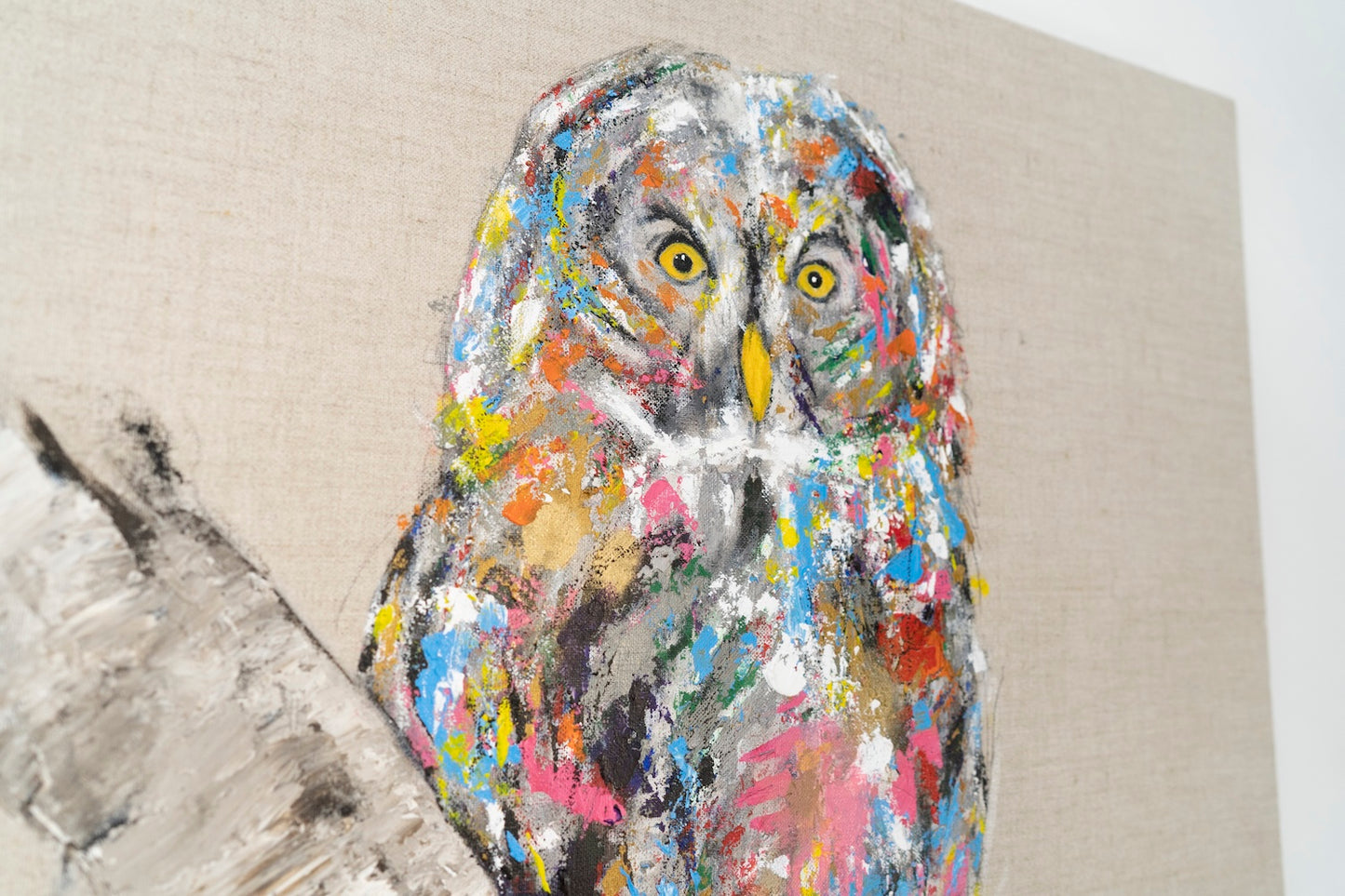 owl contemporary painting art