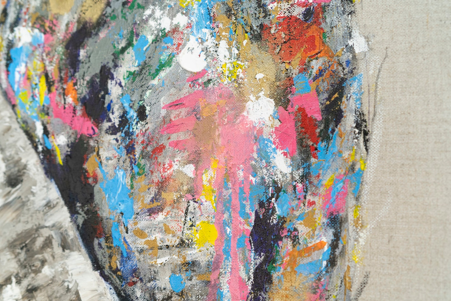 owl contemporary painting art