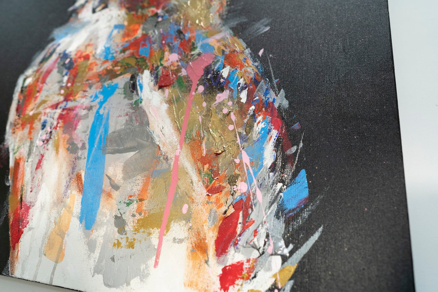 owl contemporary painting art