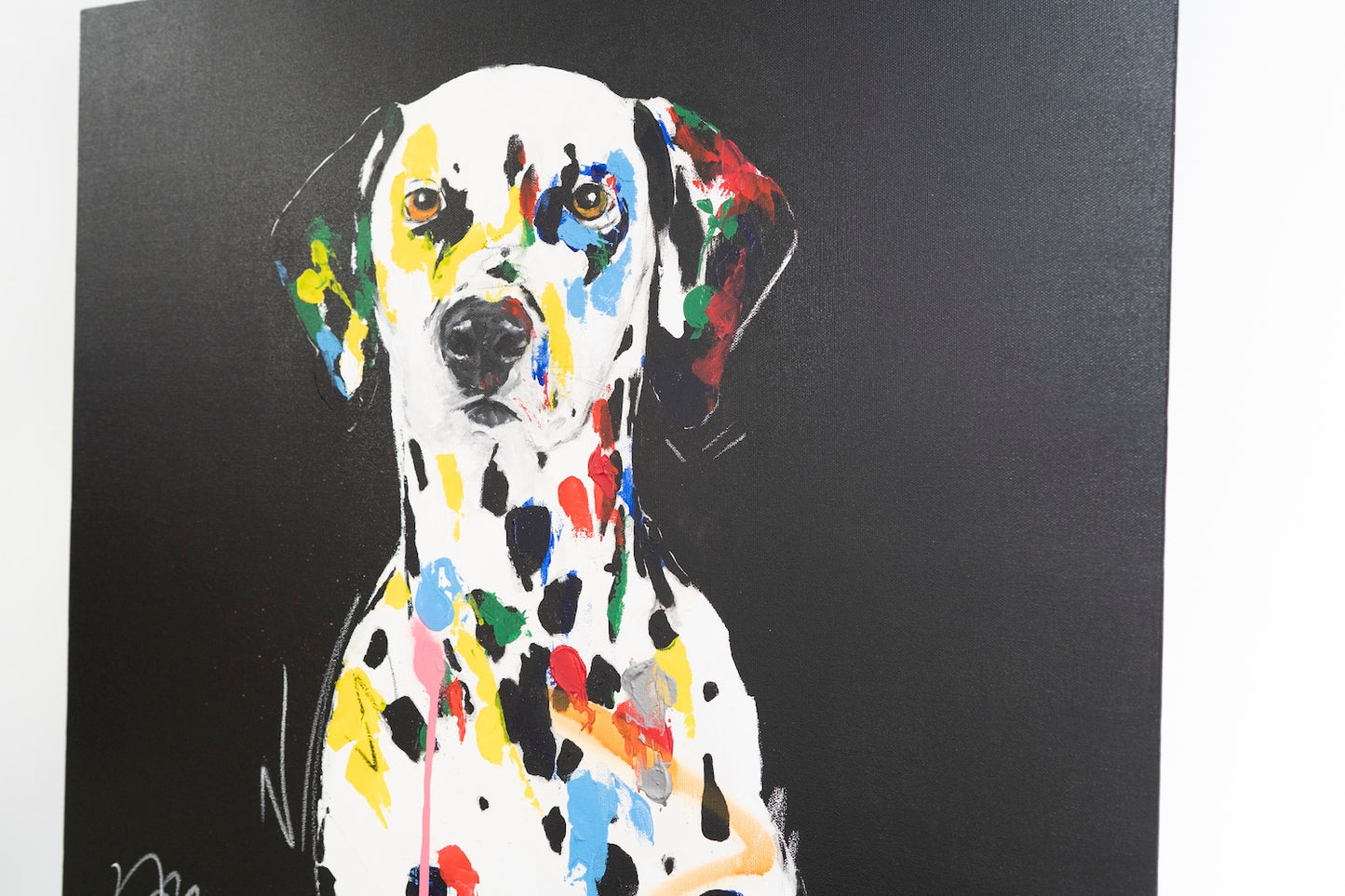 Dalmatian contemporary painting art