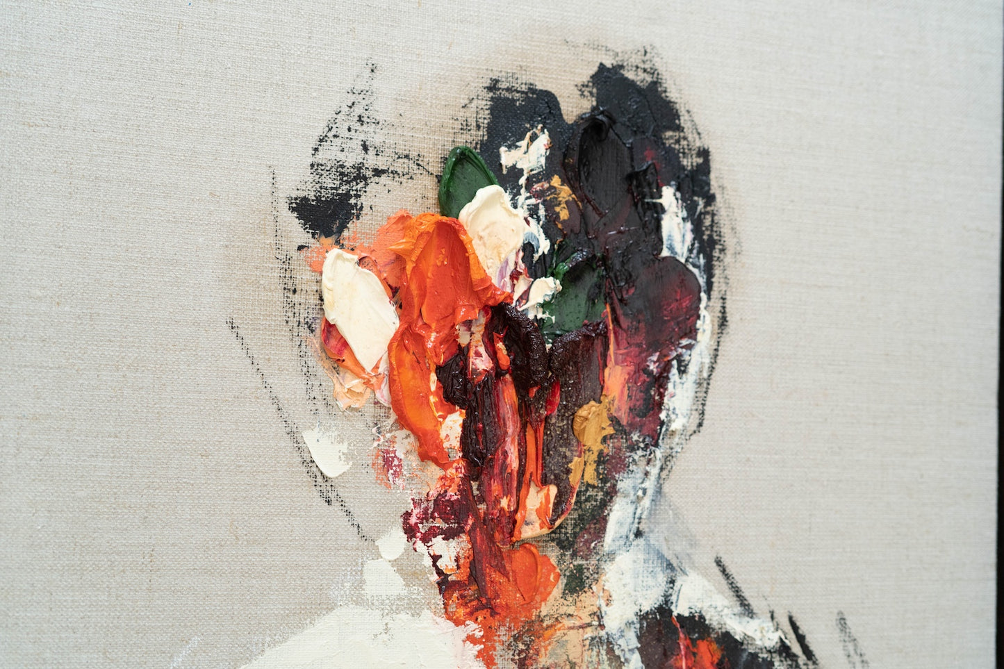 UNTITLED Portrait work painting